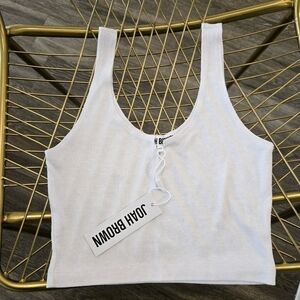 Joah Brown | Crop Henley Tank OG